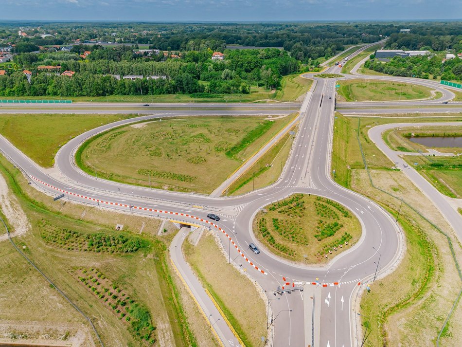 Dojazd do S14 prawie gotowy! Zobacz wielką inwestycję z lotu ptaka