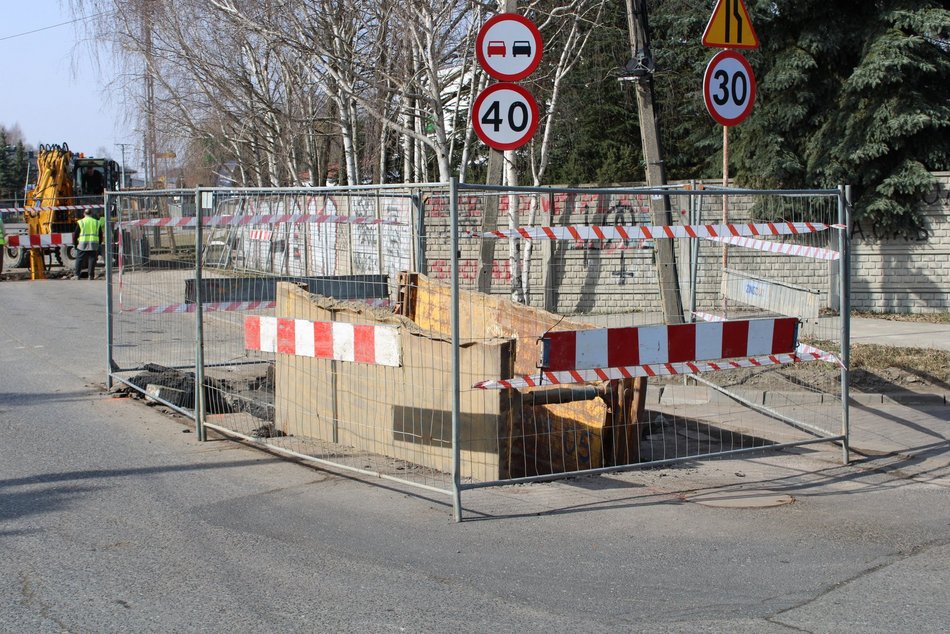 Łódź. Remont ul. Kolumny