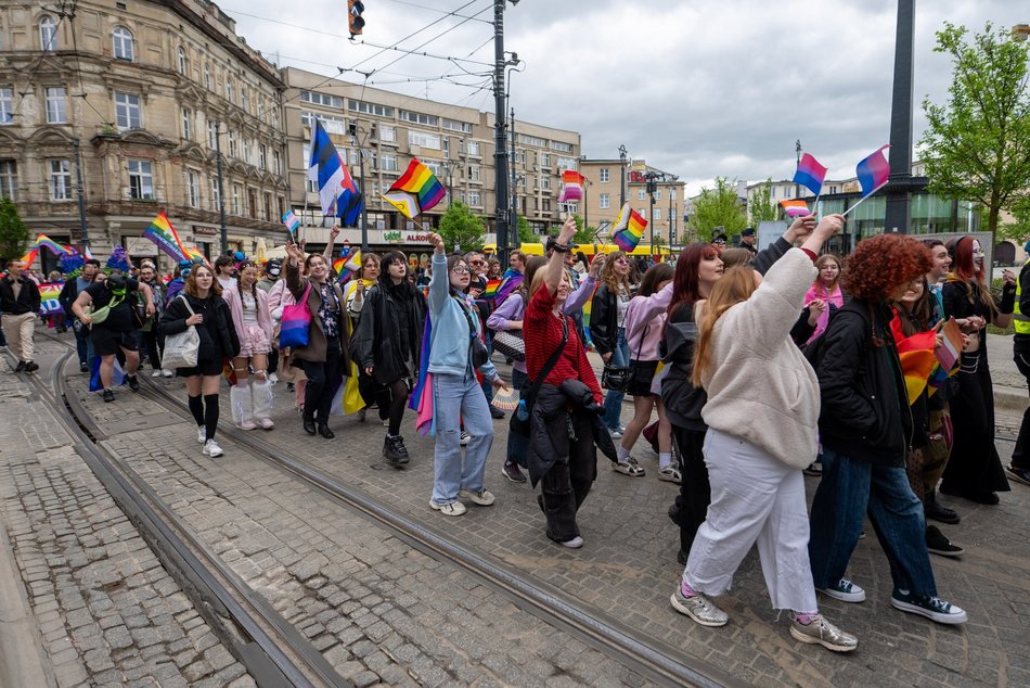 Łódź. Marsz Równości Łódź 2026 przeszedł ulicami miasta. Święto szacunku i tolerancji!
