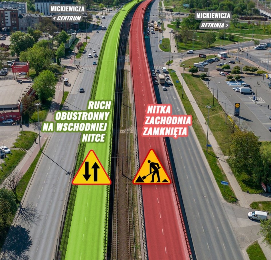 Łódź. Remont estakady na Włókniarzy w Łodzi startuje. Nowa organizacja ruchu