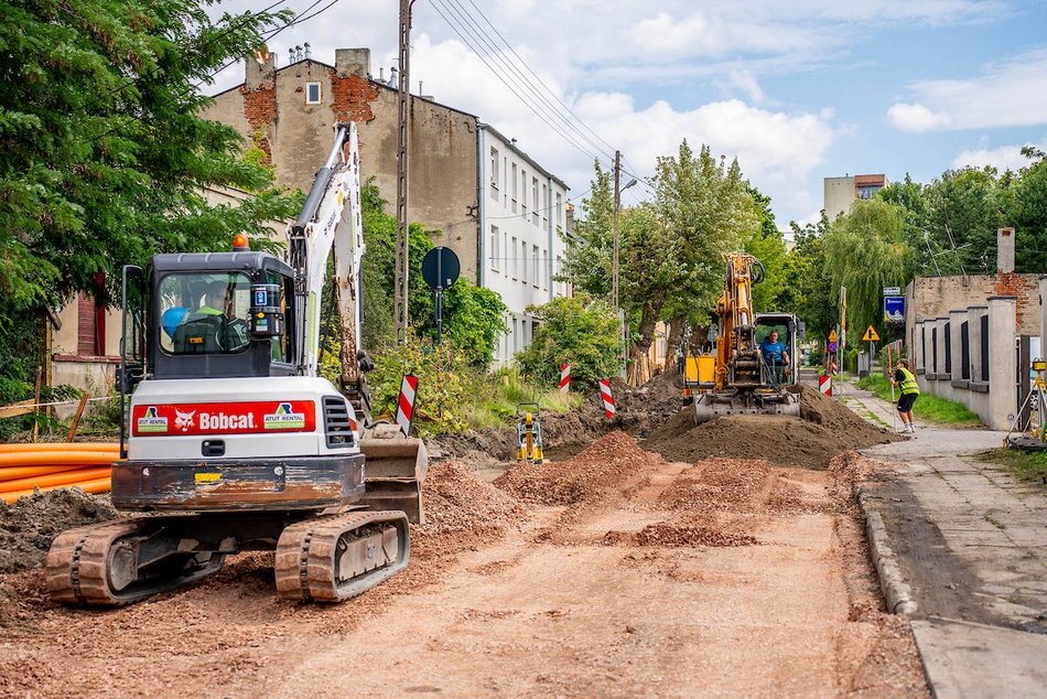Łódź. Remont Siedleckiej w Łodzi postępuje. Pierwsze efekty są już widoczne!