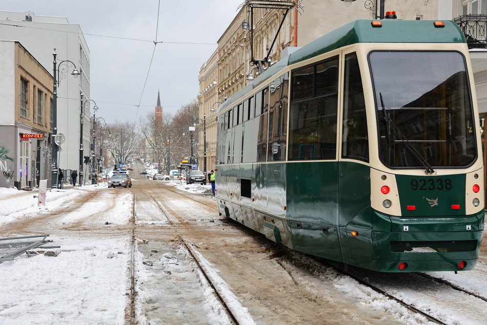 Specjalistyczny tramwaj testował torowisko