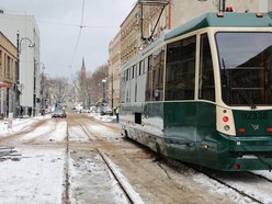 Specjalistyczny tramwaj testował torowisko