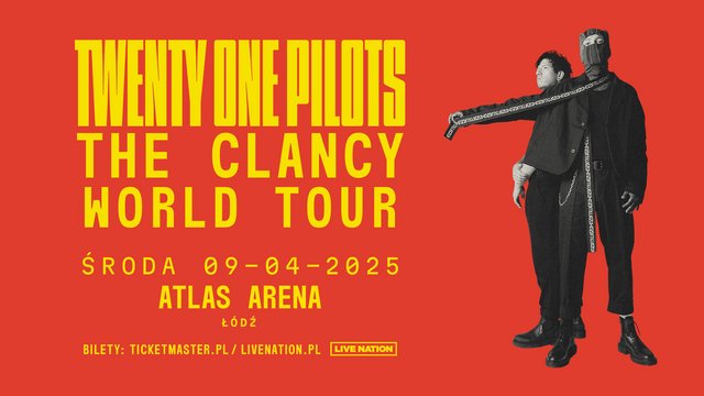Twenty One Pilots wystąpią w Atlas Arenie. Jedyny taki koncert w Polsce! [SZCZEGÓŁY]