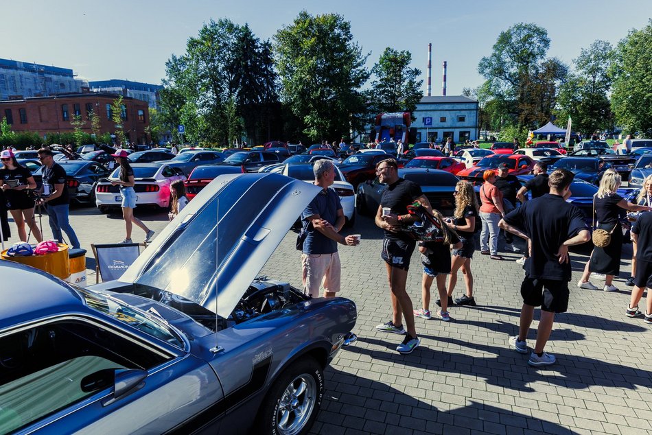 Łódź. Zlot amerykańskich samochodów w Łodzi. Prawdziwe perły motoryzacji