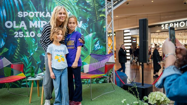 Aleksandra Mirosław w Manufakturze. Złota medalistka olimpijska spotkała się z fanami 