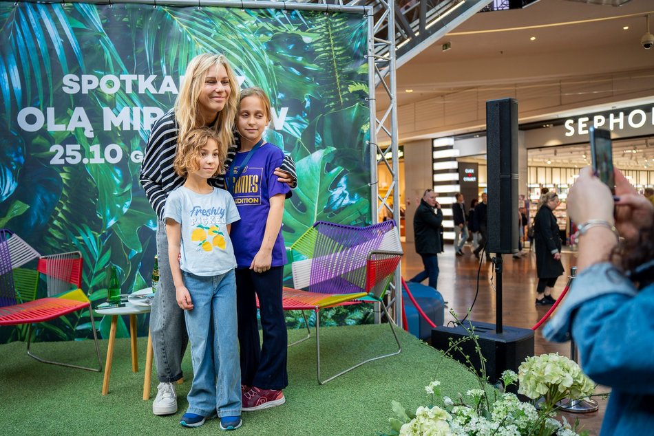 Łódź. Aleksandra Mirosław w Manufakturze. Złota medalistka olimpijska spotkała się z fanami