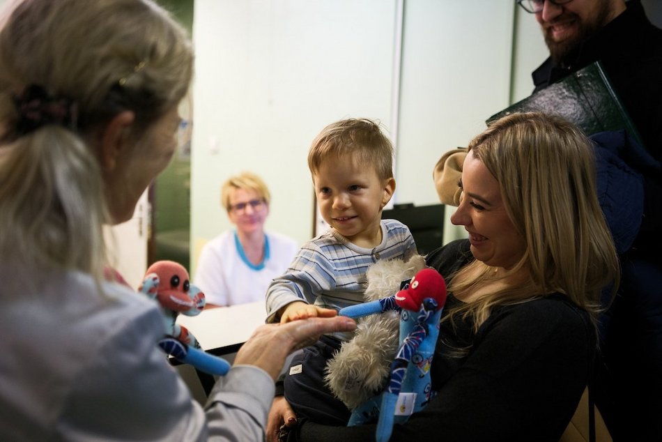 Łódź. Wyjątkowe prezenty dla pacjentów Matki Polki