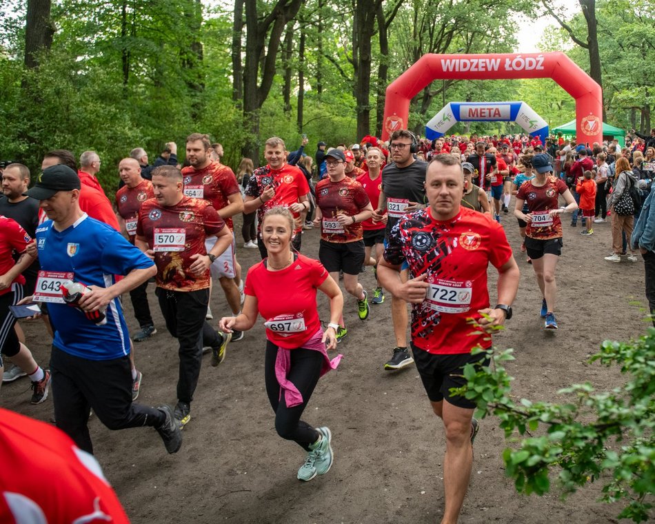 Bieg z Historią Widzewa 2024