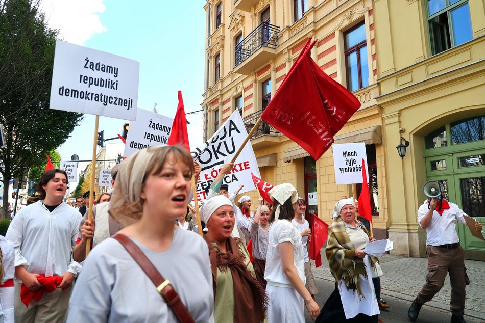 Łódź. Marsz Rewolucja w Łodzi
