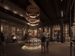 Łódź. Mechaniczne oko - wystaw, budowa