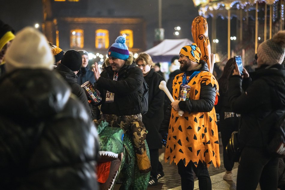 Łódź. Światełko do Nieba zakończyło WOŚP 2026 w Łodzi. Tłumy Łodzian w Manufakturze