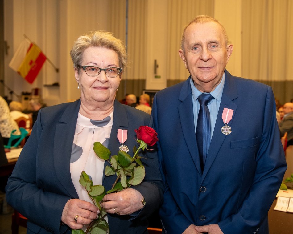 Medale dla małżeństw z Łodzi