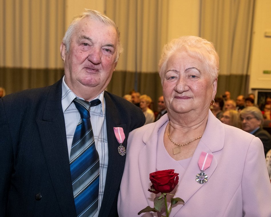 Medale dla małżeństw z Łodzi