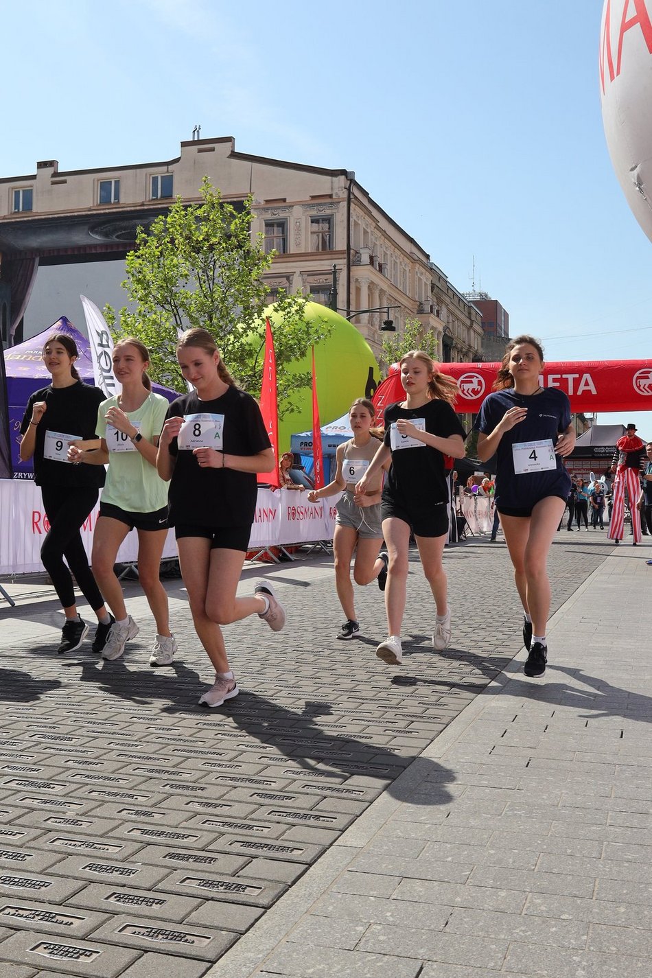 Mini Bieg Ulicą Piotrkowską.