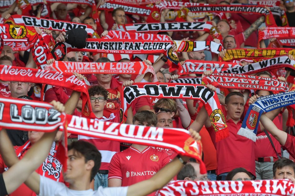 Kibice na meczu Widzewa Łódź kontra GKS Katowice. Byłeś/aś? Znajdź się w galerii