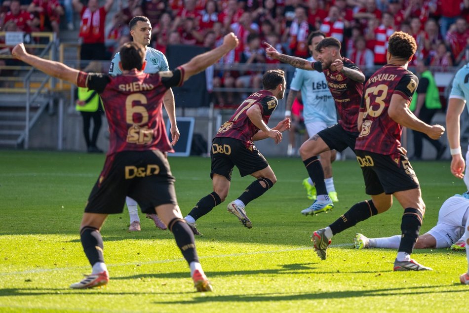 Widzew Łódź utrzymał się w Ekstraklasie