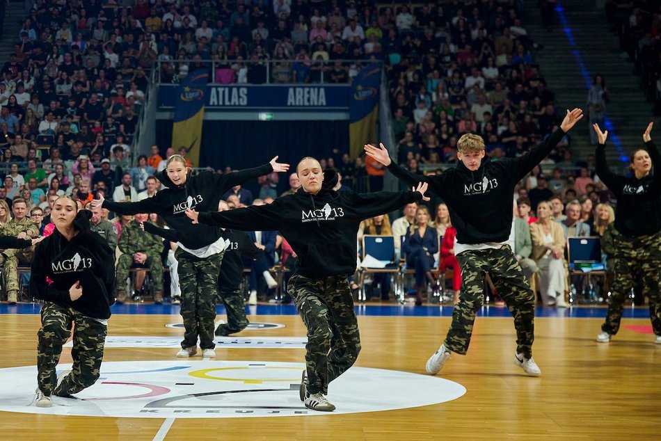 Łódź. Mecz Gortat Team vs NATO Team