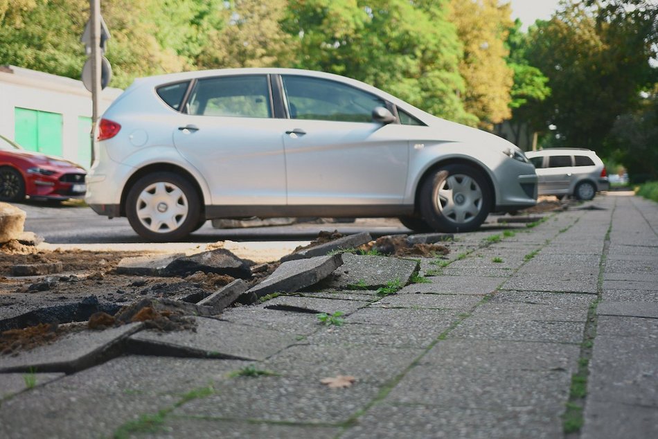 Łódź. Remont Gandhiego w Łodzi. Będzie nowa nawierzchnia, parkingi i chodniki