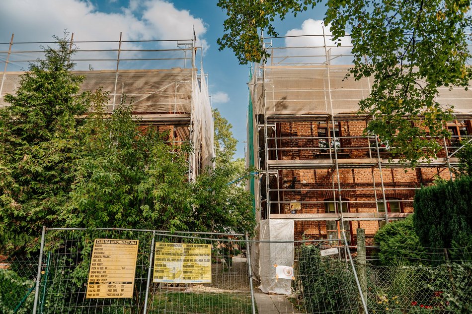 Ostatnie prace remontowe na Księżym Młynie