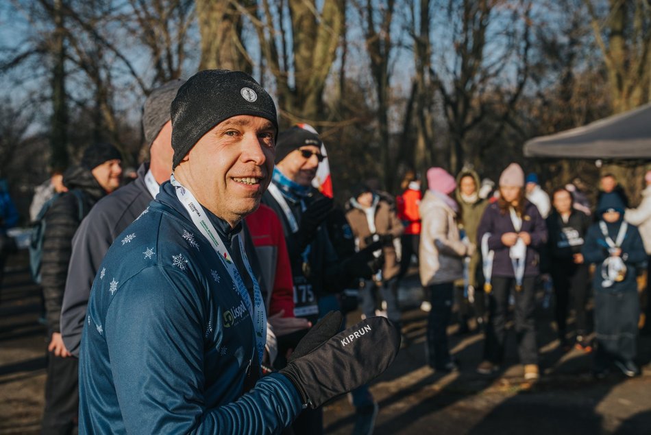 Botaniczna Piątka w Ogrodzie Botanicznym w Łodzi. Galeria z mroźnego biegu