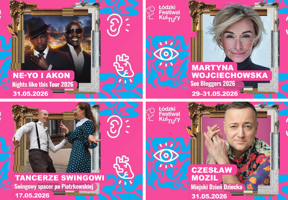 Łódź. Łódzki Festiwal Kultury. Swingowy spacer, Juwenalia, urodziny Manufaktury i więcej. Poznaj line-up na maj!