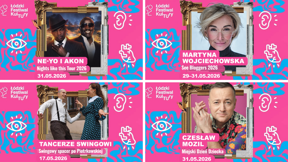 Łódź. Łódzki Festiwal Kultury. Swingowy spacer, Juwenalia, urodziny Manufaktury i więcej. Poznaj line-up na maj!