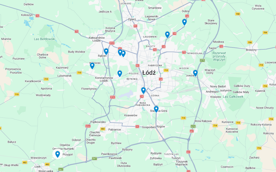 Łódź. Restauracje przy wylotówkach z Łodzi. Tu zjesz włosko, swojsko, a nawet orientalnie