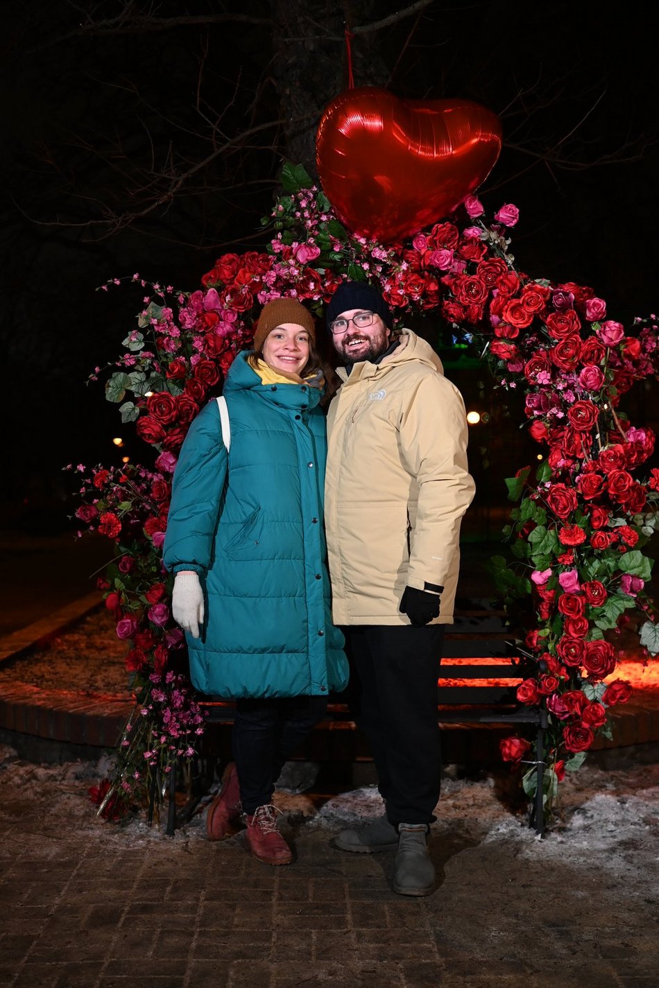 Łódź. Walentynki w Pasażu Rubinsteina w Łodzi. Aż czuć miłość w powietrzu!