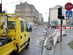 Łódź. Remont Radwańskiej