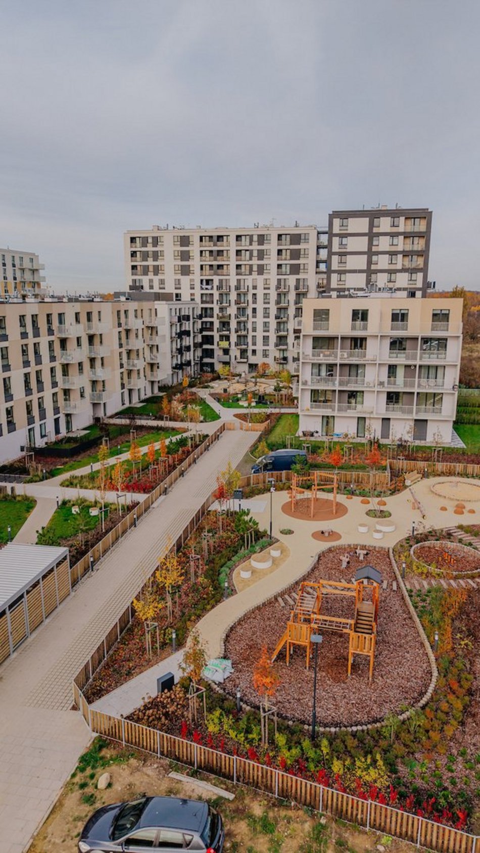 Łódź. Mieszkania zamiast Tesco. Zobacz, jak powstaje osiedle Zenit na Widzewie