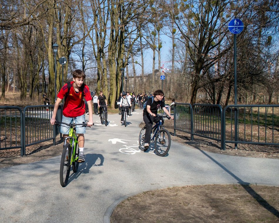 Łódź. „Scheiblerówka" jest już otwarta! Nowa droga rowerowa gotowa