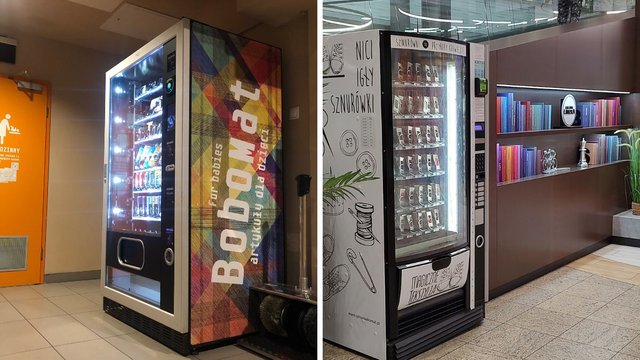 Automaty w Łodzi. Kupisz w nich konopie, znicze, sznurówki i wiele innych! [ZDJĘCIA]