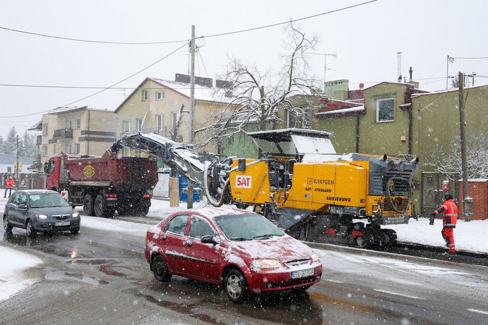 Krakowska w remoncie, przebudowa