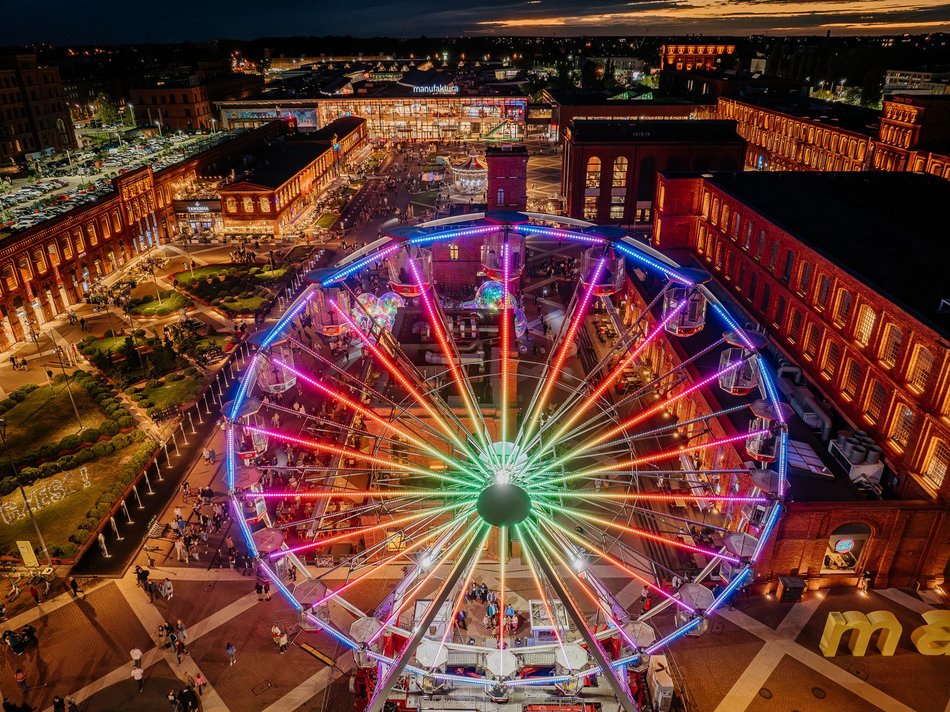 Light Move Festival 2024. Tak rozświetlonej Manufaktury jeszcze nie widziałeś!