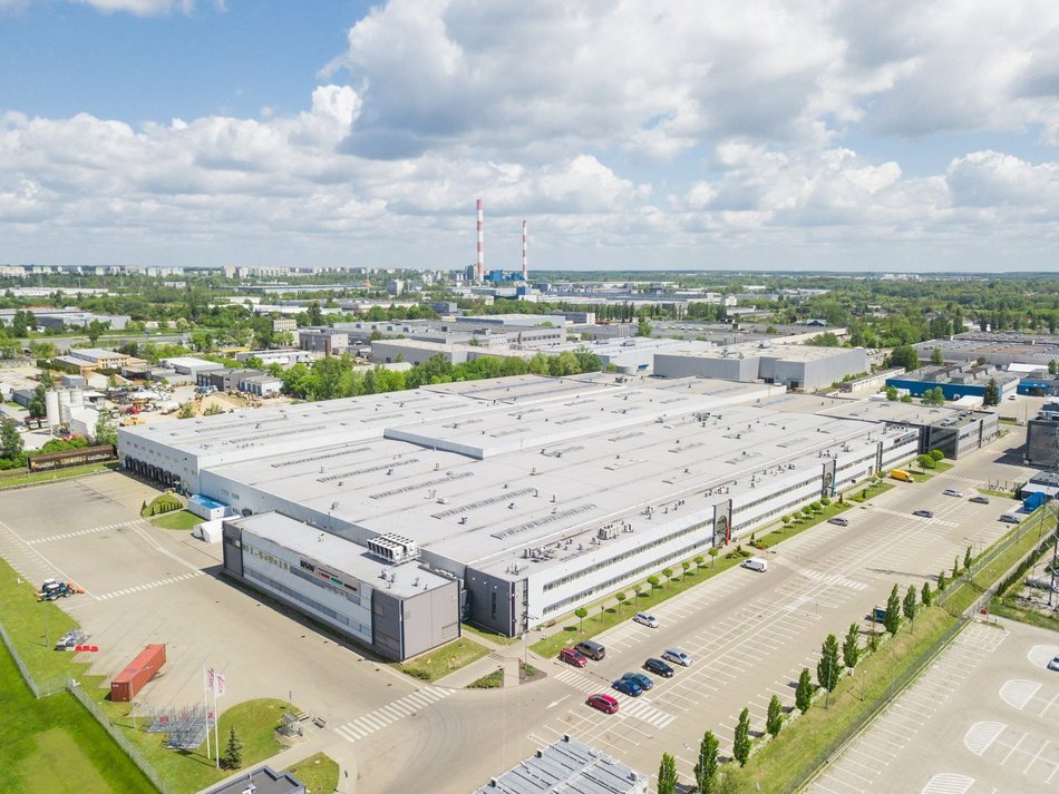 Łódź. BSH - fabryka suszarek