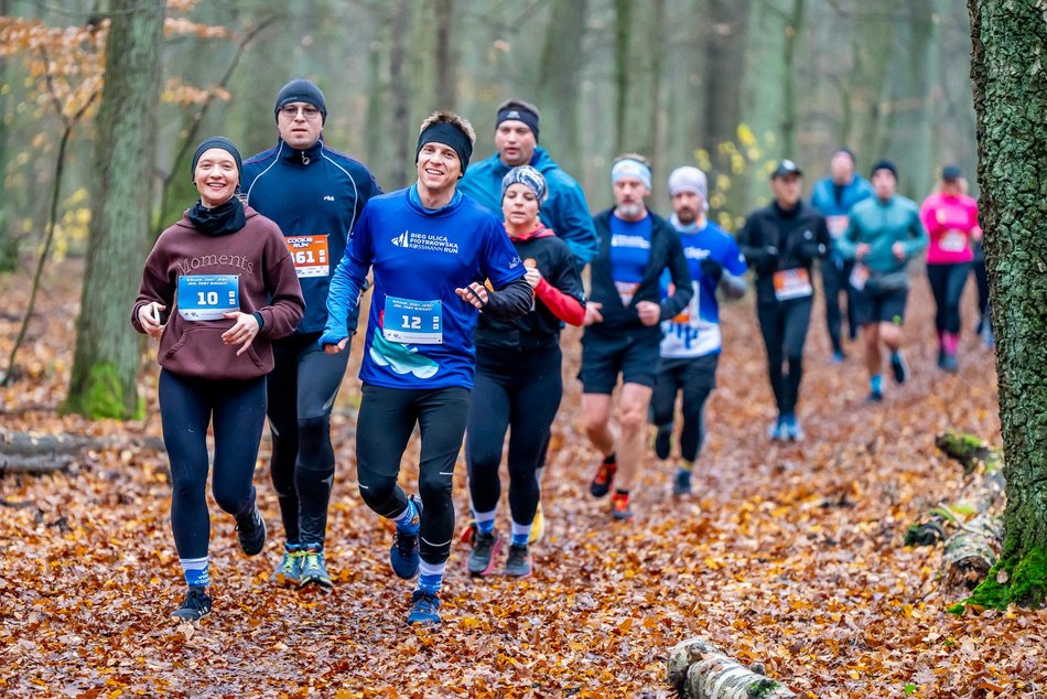 Cookie Run w Lesie Łagiewnickim w Łodzi