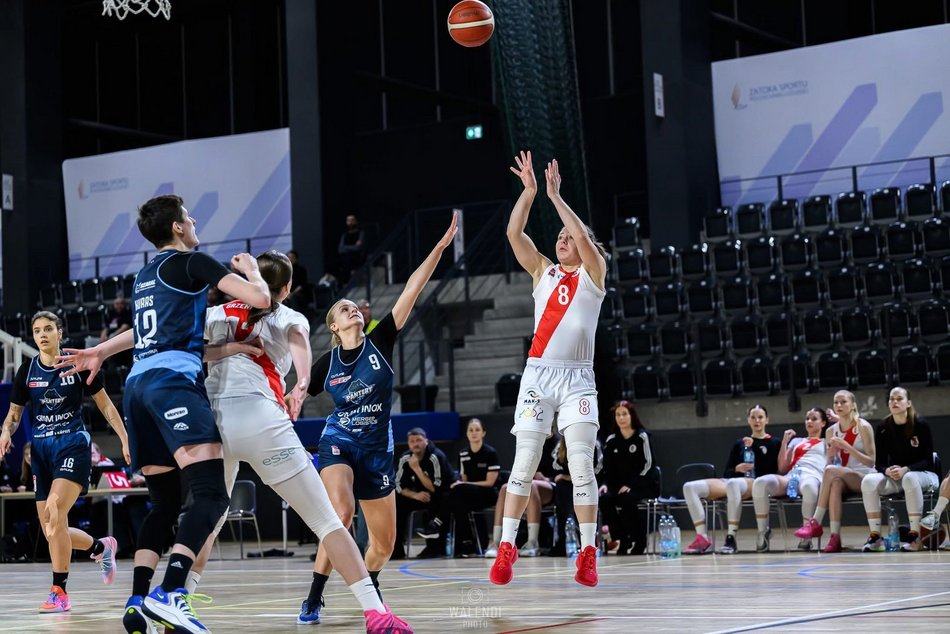 Łódź. Koszykarki ŁKS Łódź