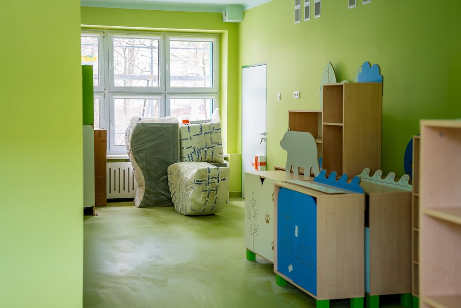 Łódź. Remonty żłobków na Karolewie i Teofilowie w Łodzi. Kolorowe pokoje, nowa kuchnia i więcej