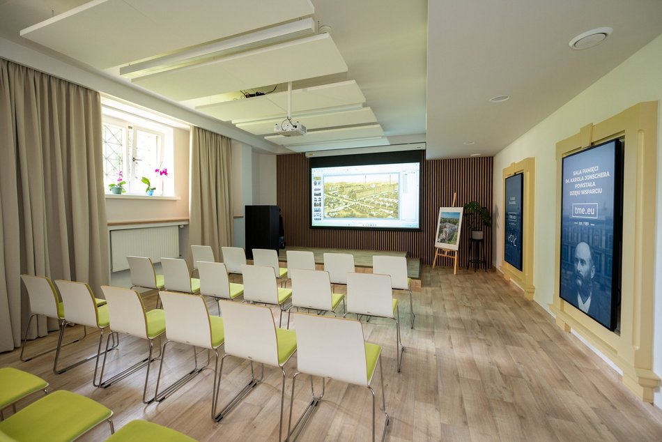 Łódź. Nowa sala konferencyjna w szpitalu Jonschera w Łodzi