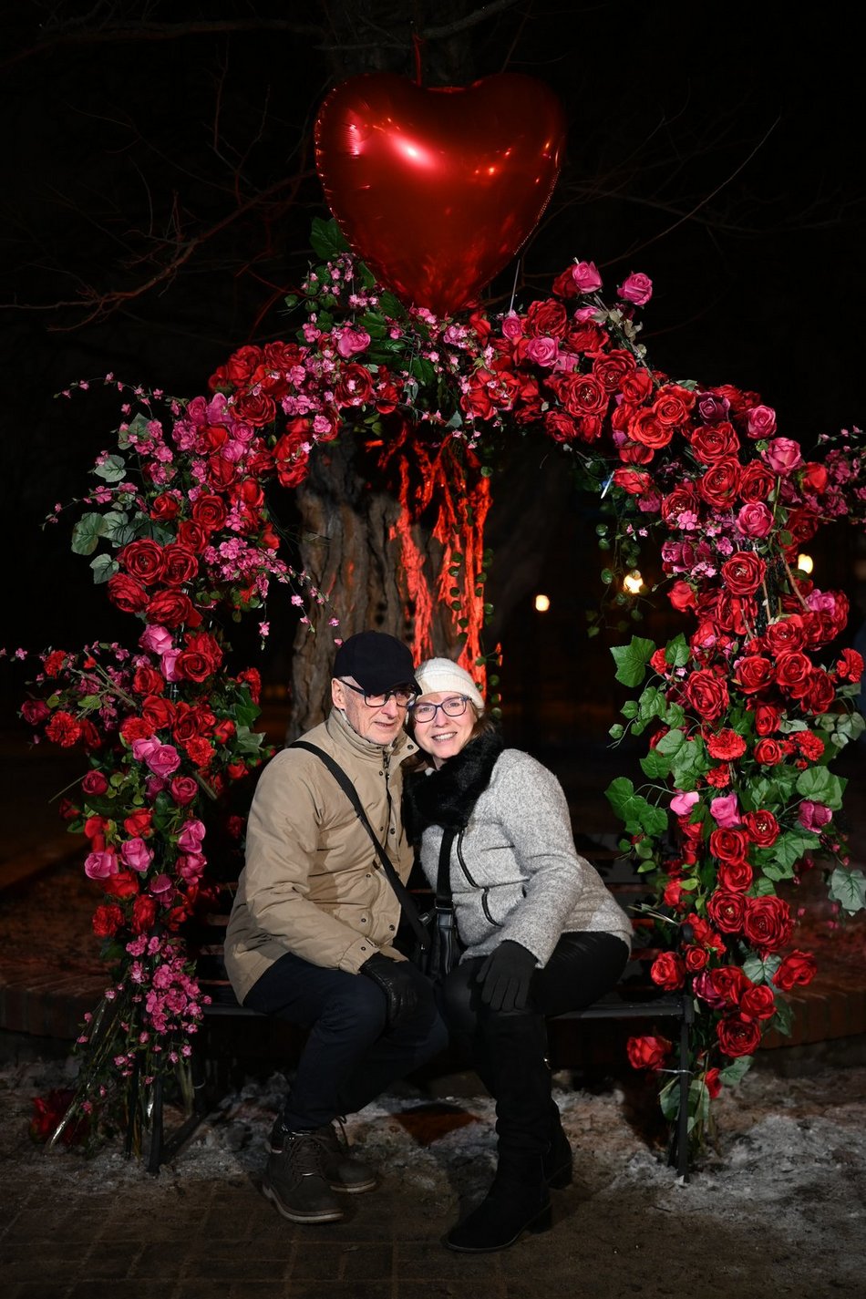 Łódź. Walentynki w Pasażu Rubinsteina w Łodzi. Aż czuć miłość w powietrzu!