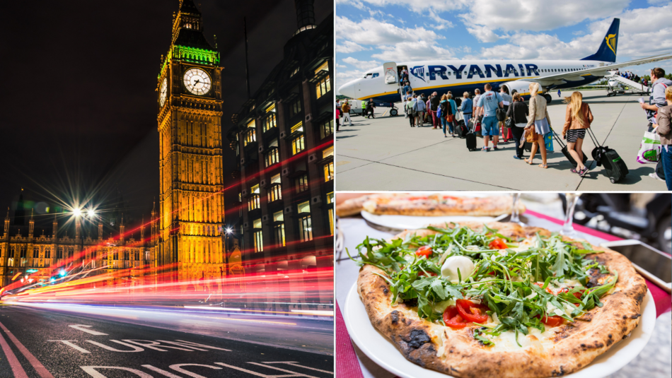 lotnisko Łódź, Big Ben Londyn, włoska pizza