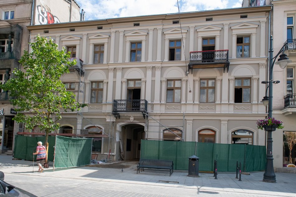 Remont przy ul. Piotrkowskiej 118