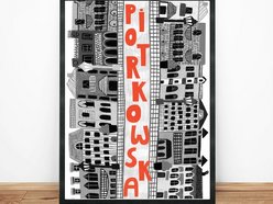  Плакат Łódź Piotrkowska - для любителів провести час у центрі міста!