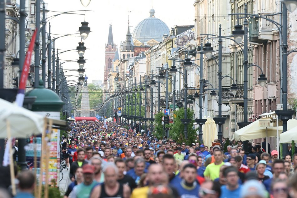 Rossmann Run 2026. Bieg Ulicą Piotrkowską, trasa, mapa, zmiany w ruchu i MPK Łódź