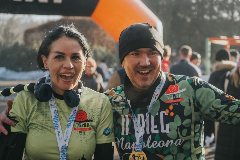 Botaniczna Piątka w Ogrodzie Botanicznym w Łodzi. Galeria z mroźnego biegu