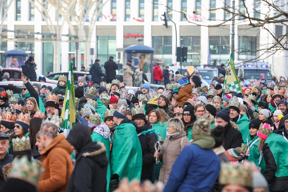 Orszak Trzech Króli przeszedł ulicami Łodzi