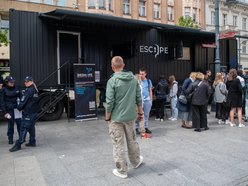 Escape Truck w pasażu Schillera ściągnął łodzian na piknik edukacyjno-informacyjny