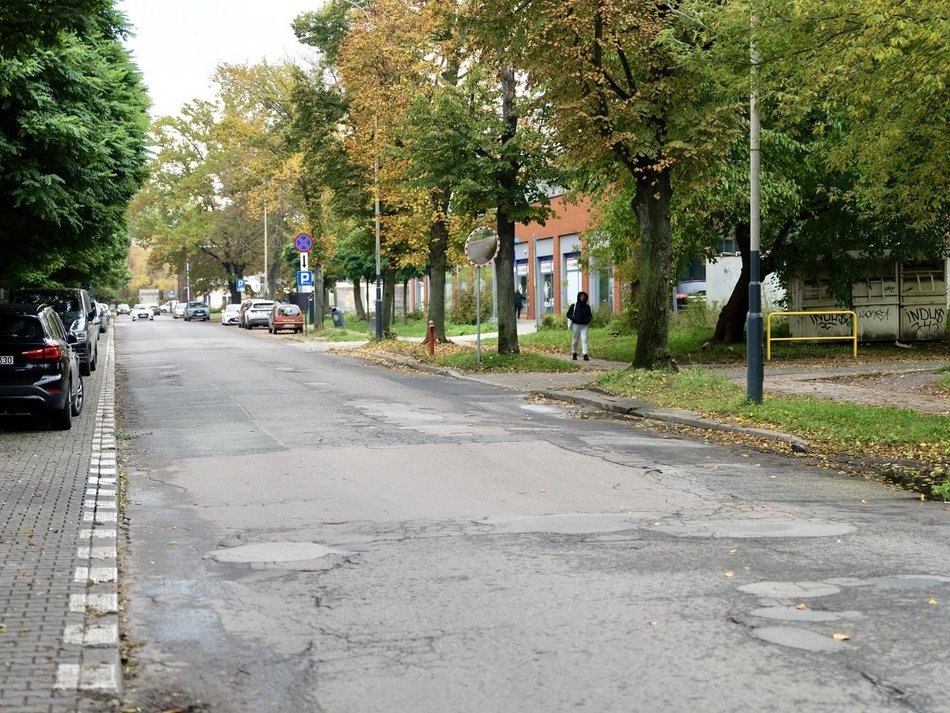 Łódź. Ulica Tylna