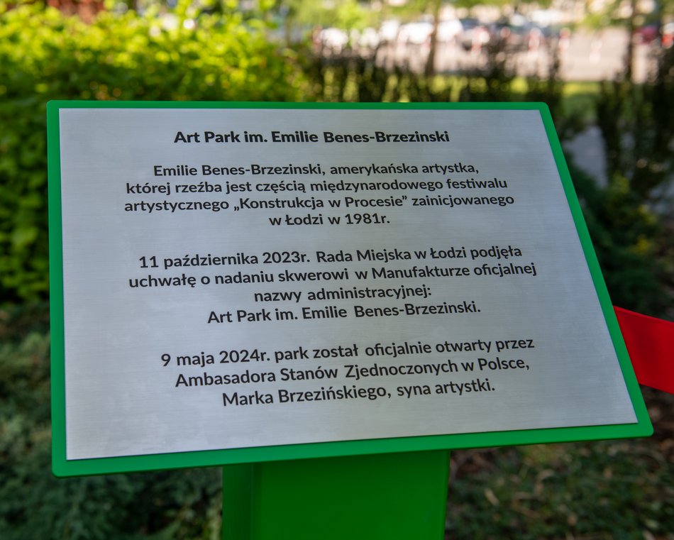 Art Park im. Emilie Benes-Brzezinski w Łodzi
